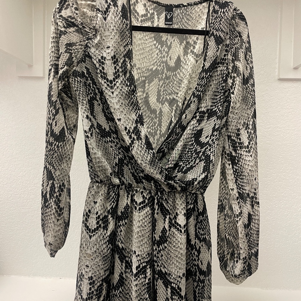 Windsor Snakeskin Romper